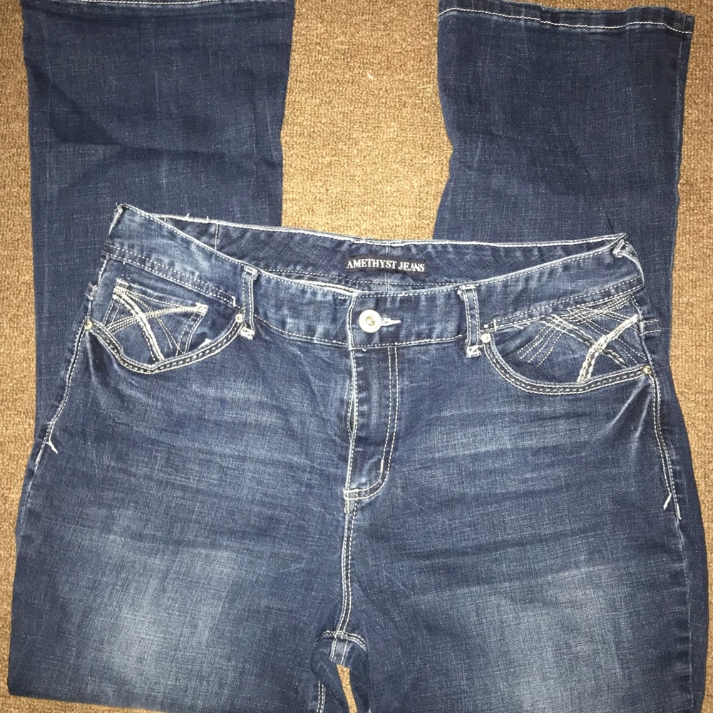 Amethyst jeans barely worn.